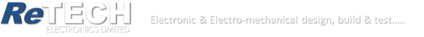 Retech Electronics Ltd: Experts in Electronic & Electro-mechanical design & build